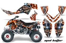Load image into Gallery viewer, ATV Graphics Kit Quad Decal Wrap For Polaris Outlaw 500 525 2006-2008 HATTER ORANGE SILVER-atv motorcycle utv parts accessories gear helmets jackets gloves pantsAll Terrain Depot