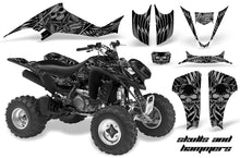 Load image into Gallery viewer, ATV Graphics Kit Decal Sticker Wrap For Kawasaki KFX400 2003-2008 HISH SILVER-atv motorcycle utv parts accessories gear helmets jackets gloves pantsAll Terrain Depot