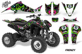 ATV Graphics Kit Decal Sticker Wrap For Kawasaki KFX400 2003-2008 FRENZY GREEN