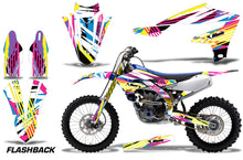 Load image into Gallery viewer, Dirt Bike Decal Graphics Kit MX Sticker Wrap For Yamaha YZ450F 2018+ FLASHBACK-atv motorcycle utv parts accessories gear helmets jackets gloves pantsAll Terrain Depot