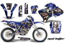 Load image into Gallery viewer, Graphics Kit Decal Wrap + # Plates For Yamaha WR 250F/400F/426F 1998-2002 HATTER SILVER BLUE-atv motorcycle utv parts accessories gear helmets jackets gloves pantsAll Terrain Depot