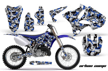 Load image into Gallery viewer, Dirt Bike Graphics Kit Decal Wrap for Yamaha YZ125 YZ250 2002-2014 URBAN CAMO BLUE-atv motorcycle utv parts accessories gear helmets jackets gloves pantsAll Terrain Depot