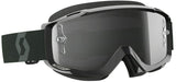 SCOTT SPLIT OTG GOGGLE BLACK/WHITE W/LIGHT SENSITIVE GREY LENS 262599-1007327