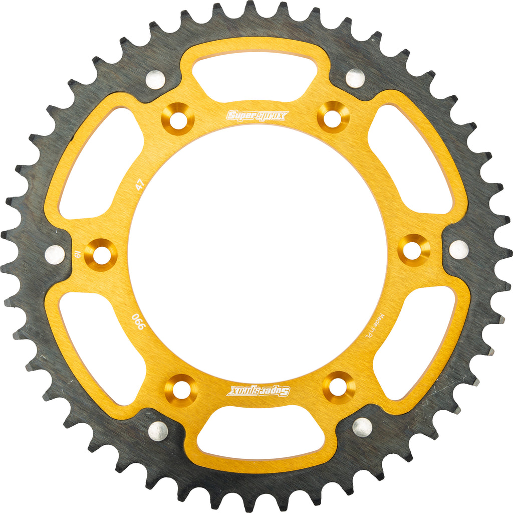 SUPERSPROX STEALTH SPROCKET 47T GOLD RST-990-47-GLD