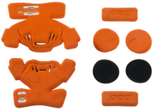 Load image into Gallery viewer, POD K1 KNEE BRACE PAD SET ORANGE YM (LEFT) KP410-009-YM