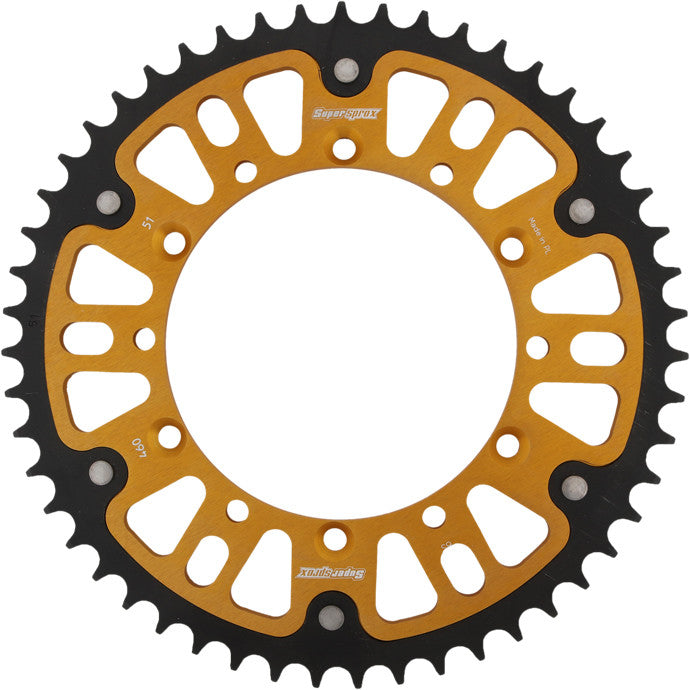 SUPERSPROX STEALTH SPROCKET 51T GOLD RST-460-51-GLD