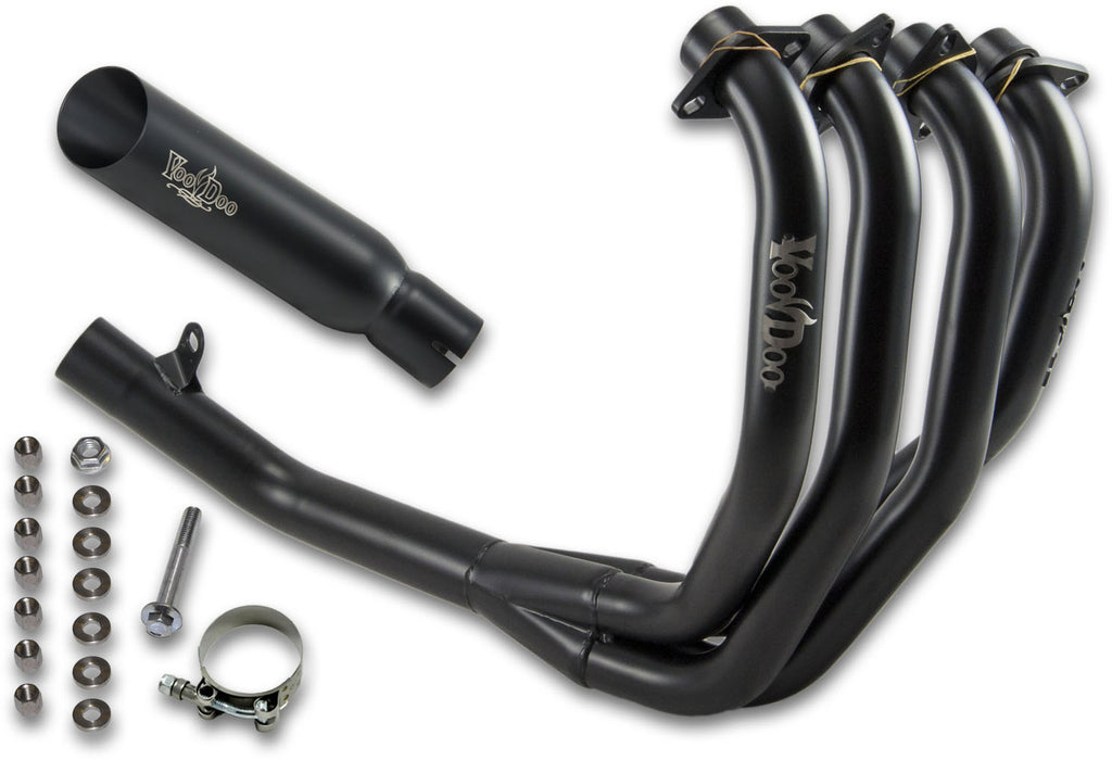 VOODOO SHORTY SYSTEM EXHAUST BLACK VEFSCBR900J3B