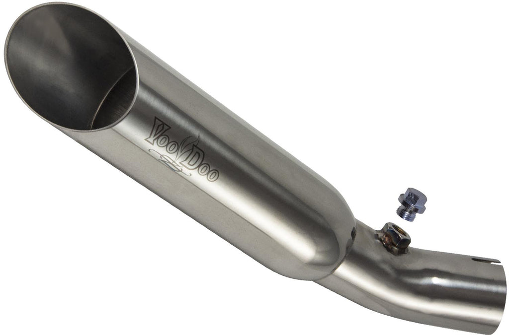 VOODOO SINGLE SHORTY SLIP-ON EXHAUST POLISHED VECBR6F4IK1P