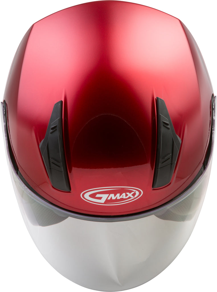 GMAX OF-17 OPEN-FACE HELMET CANDY RED MD G317095N