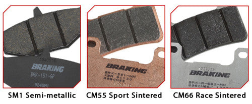 BRAKING BRAKE PAD SET SEMI-METALLIC 692SM1-atv motorcycle utv parts accessories gear helmets jackets gloves pantsAll Terrain Depot