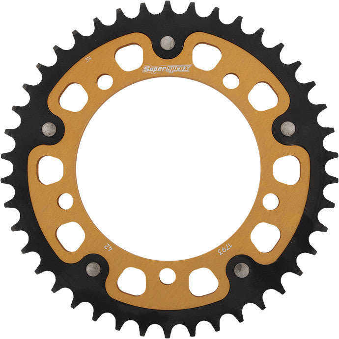 SUPERSPROX STEALTH SPROCKET 42T GOLD RST-1793-42-GLD