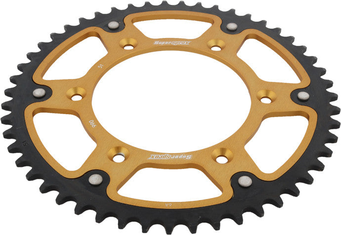 SUPERSPROX STEALTH SPROCKET 51T GOLD RST-990-51-GLD