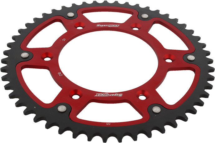 SUPERSPROX STEALTH SPROCKET 51T RED RST-210-51-RED