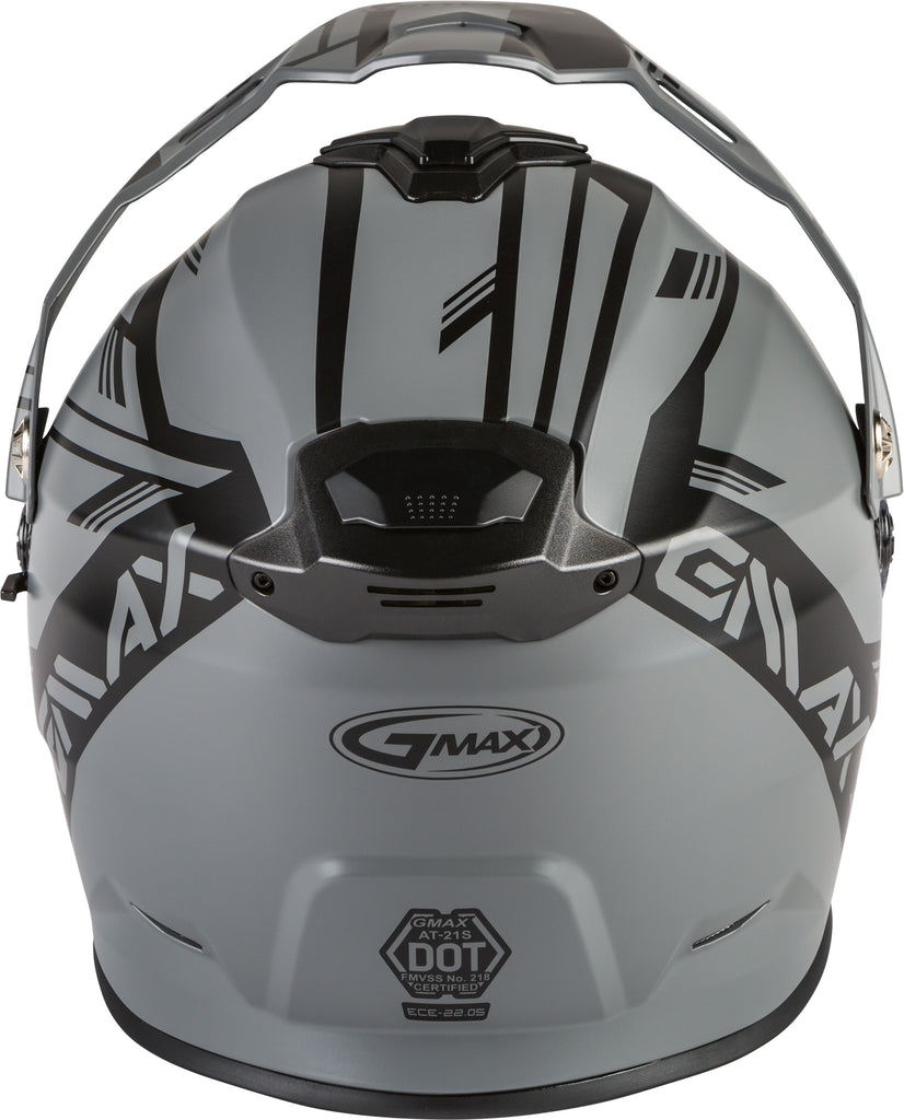 GMAX AT-21S ADVENTURE EPIC SNOW HELMET MATTE GREY/BLACK XS G2211503