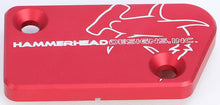 Load image into Gallery viewer, HAMMERHEAD MASTER CYLINDER COVER YAM FRONT RED 35-0222-00-10