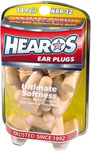 Load image into Gallery viewer, HEAROS ULTIMATE SOFTNESS EAR PLUGS 14 PAIRS/CASE 5210-atv motorcycle utv parts accessories gear helmets jackets gloves pantsAll Terrain Depot