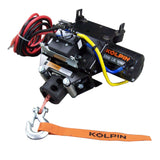 Polaris Ranger Kolpin Quick-Mount Winch 3500 lb Synthetic Rope 26-3025