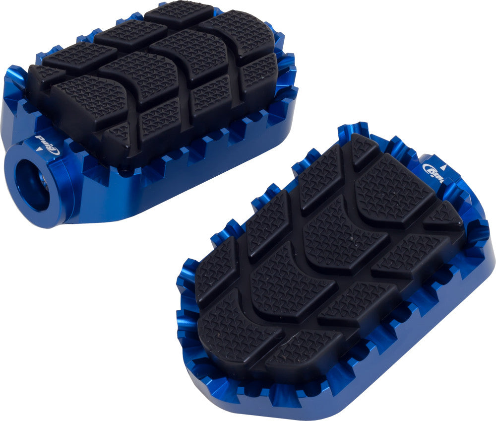 PUIG FOOTPEGS ADVENTURE BLUE 7587A