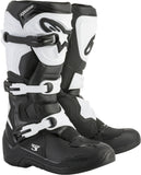 ALPINESTARS TECH 3 BOOTS BLACK/WHITE SZ 13 2013018-12-13