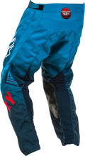 Load image into Gallery viewer, FLY RACING KINETIC K220 PANTS BLUE/WHITE/RED SZ 20 373-53120