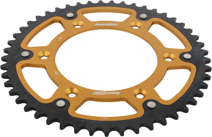 SUPERSPROX STEALTH SPROCKET 49T GOLD RST-210-49-GLD