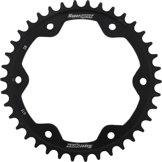 SUPERSPROX STEEL SPROCKET 38T BLACK RFE-613-38-BLK