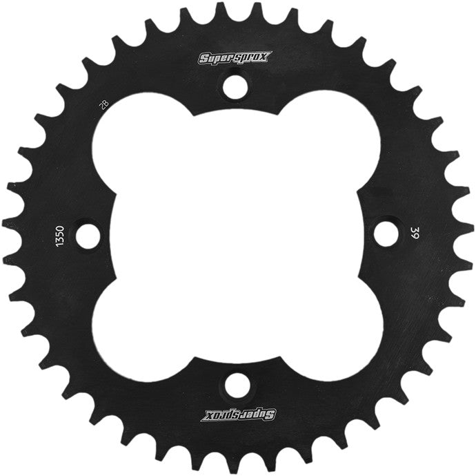 SUPERSPROX REAR STEEL SPROCKET 39T BLACK RFE-1350-39-BLK