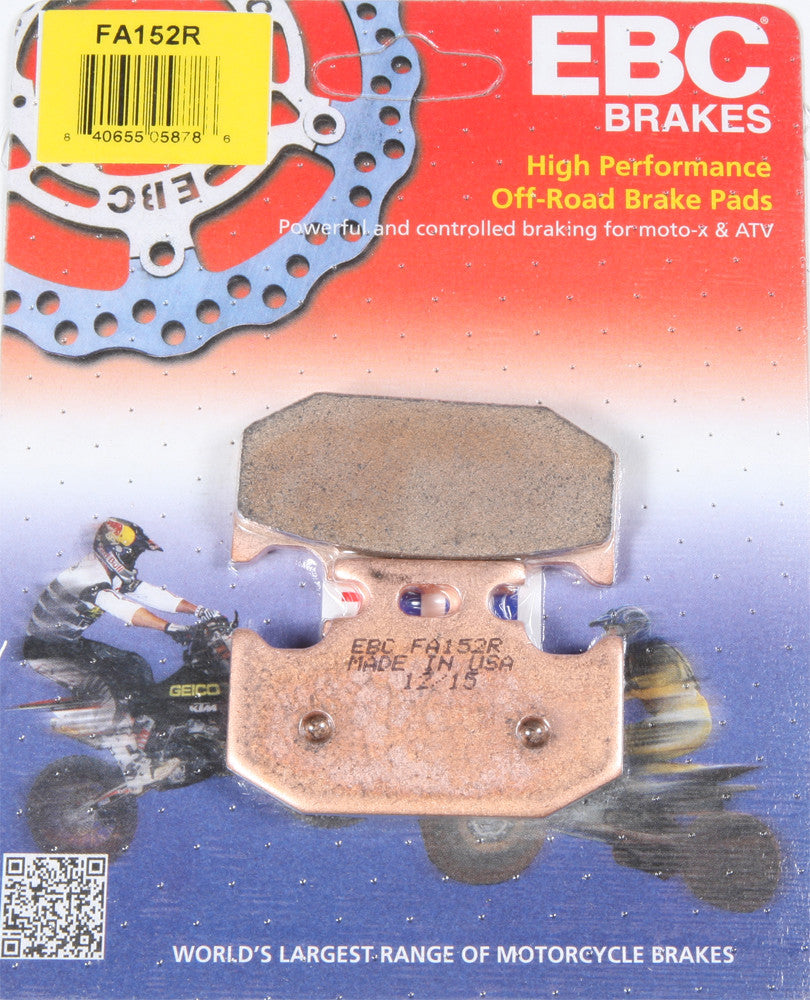 EBC BRAKE PADS FA152R-atv motorcycle utv parts accessories gear helmets jackets gloves pantsAll Terrain Depot