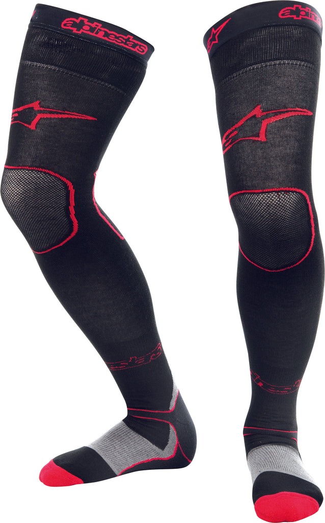 ALPINESTARS LONG MX SOCKS RED SM-MD 4705015-13-S/M