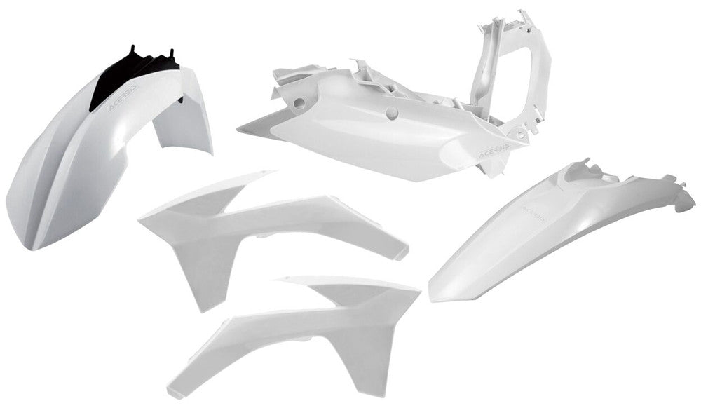 ACERBIS PLASTIC KIT WHITE 2205470002-atv motorcycle utv parts accessories gear helmets jackets gloves pantsAll Terrain Depot