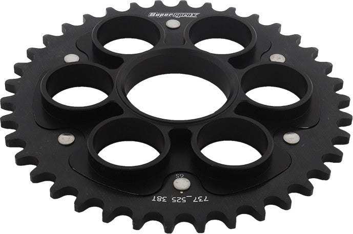 SUPERSPROX STEALTH SPROCKET 38T BLACK RST-737525-38-BLK