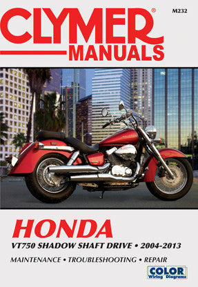 CLYMER REPAIR MANUAL HON VT750 SHAFT CM232-atv motorcycle utv parts accessories gear helmets jackets gloves pantsAll Terrain Depot