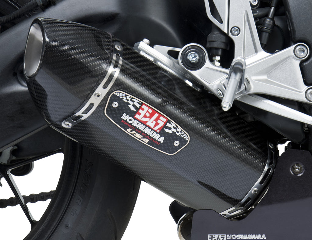 YOSHIMURA EXHAUST RACE R-77 SLIP-ON SS-CF-CF 1220020220