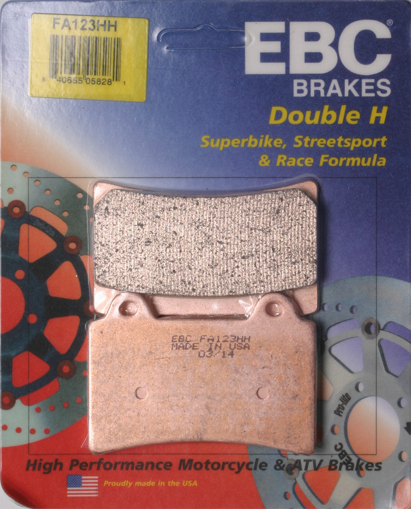 EBC BRAKE PADS FA123HH-atv motorcycle utv parts accessories gear helmets jackets gloves pantsAll Terrain Depot