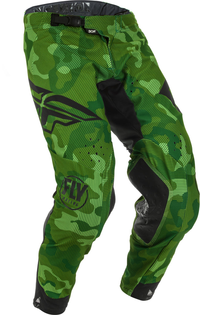 FLY RACING EVOLUTION DST PANTS GREEN/BLACK SZ 28 373-23428