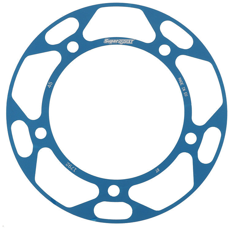 SUPERSPROX EDGE SPROCKET DISK BLUE RACD-1792-45-BLU