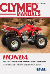 CLYMER REPAIR MANUAL HON TRX250EX CM215-2-atv motorcycle utv parts accessories gear helmets jackets gloves pantsAll Terrain Depot