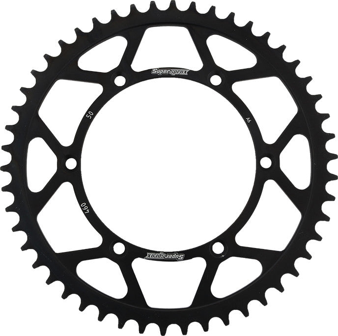 SUPERSPROX STEEL SPROCKET 50T BLACK RFE-460-50-BLK