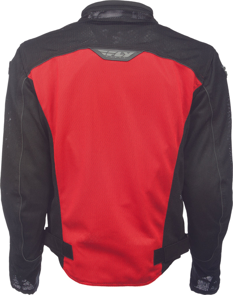 FLY RACING FLUX AIR MESH JACKET RED/BLACK 3X #5948 477-4041~7-atv motorcycle utv parts accessories gear helmets jackets gloves pantsAll Terrain Depot