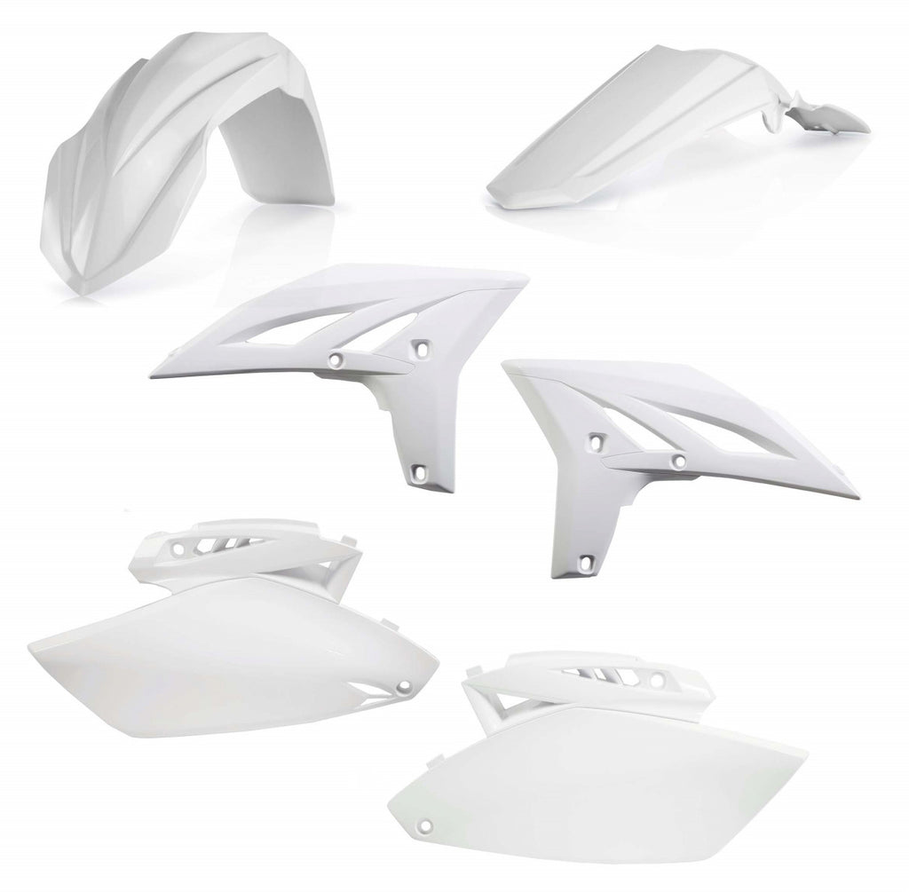 ACERBIS PLASTIC KIT WHITE 2171890002-atv motorcycle utv parts accessories gear helmets jackets gloves pantsAll Terrain Depot