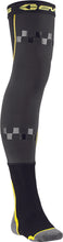 Load image into Gallery viewer, EVS FUSION SOCKS BLACK/HI-VIS YOUTH FSN-HIVIZ-Y