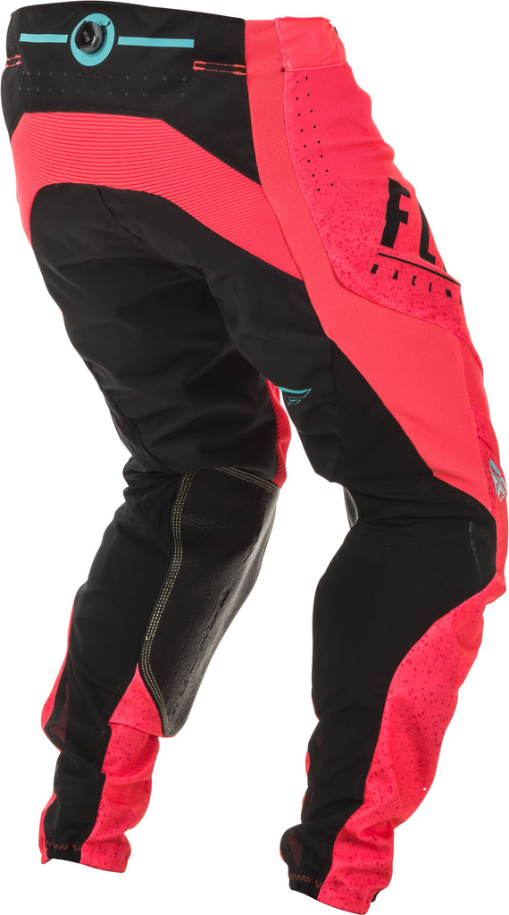 FLY RACING LITE HYDROGEN PANTS CORAL/BLACK/BLUE SZ 36 373-73936