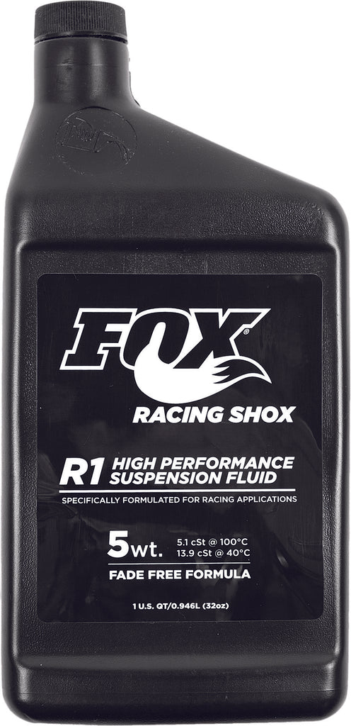 FOX R2 HIGH PERFORMANCE SUSPENSION FLUID 5WT 1QT 025-06-004