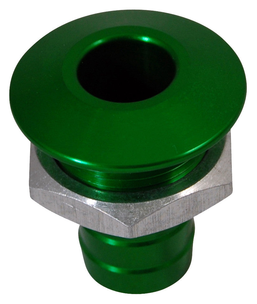 BLOWSION BILLET THRU-HULL WATER FITTING BILGE PUMP OUTLET GREEN 04-03-024-atv motorcycle utv parts accessories gear helmets jackets gloves pantsAll Terrain Depot