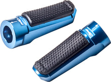 Load image into Gallery viewer, PUIG FOOTPEGS RACING RUBBER BLUE 7318A