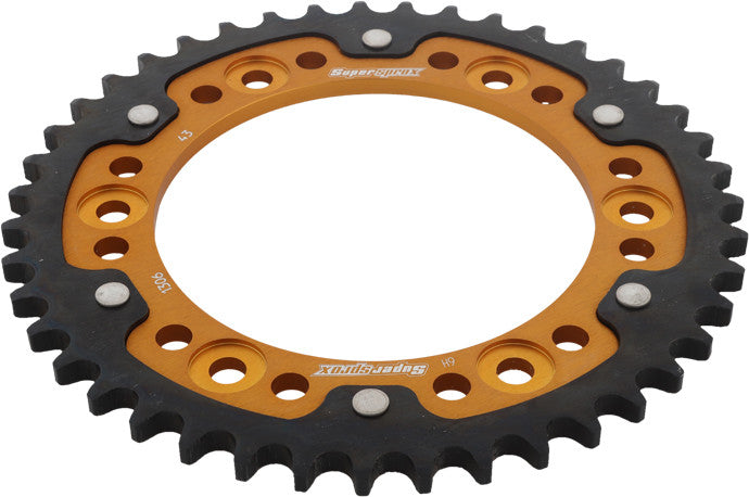 SUPERSPROX STEALTH SPROCKET 43T GOLD RST-1306-43-GLD