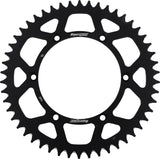 SUPERSPROX ALUMINUM SPROCKET 50T BLACK RAL-460-50-BLK