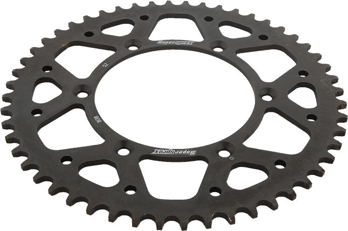 SUPERSPROX STEEL SPROCKET 52T BLACK RFE-808-52-BLK