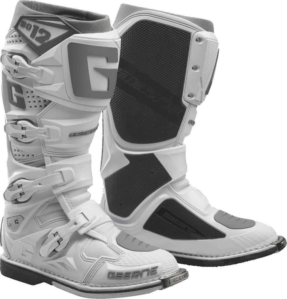 GAERNE SG-12 BOOTS WHITE SZ 14 2174-074-014