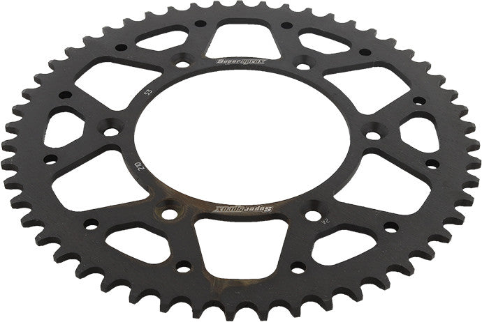 SUPERSPROX STEEL SPROCKET 53T BLACK RFE-210-53-BLK